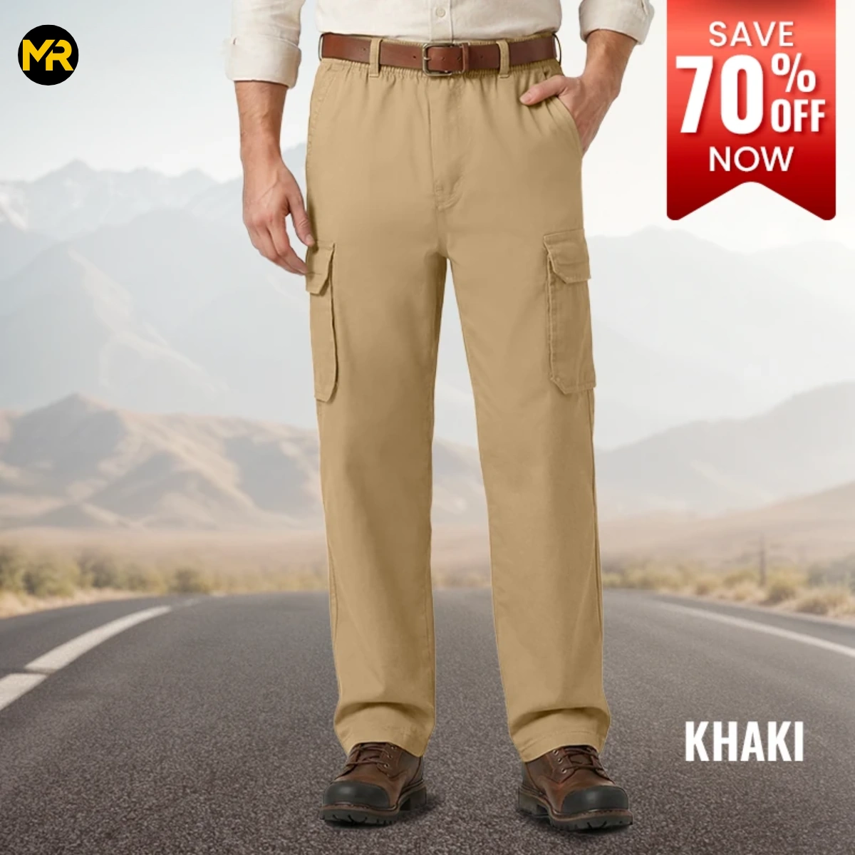 Master Rover - Ultra Comfort Flex Fit Cargo Pants
