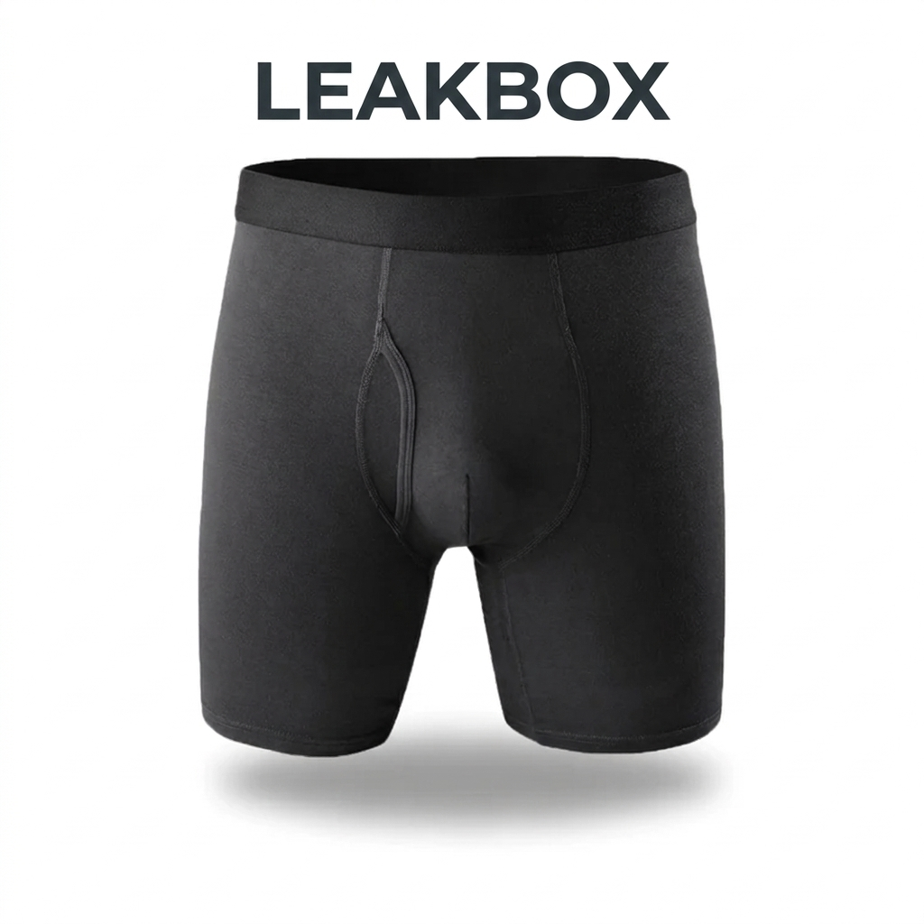 LEAKBOX - Men’s Washable Incontinence Boxer Briefs