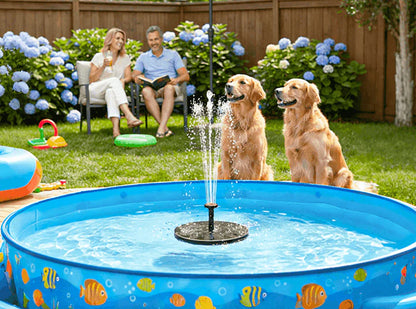 🌞🐦 Solar Powered Bird Bath Fountain 💦