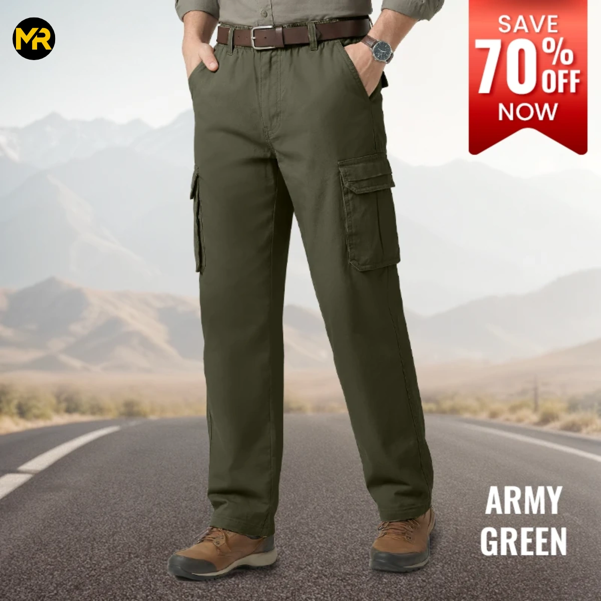 Master Rover - Ultra Comfort Flex Fit Cargo Pants