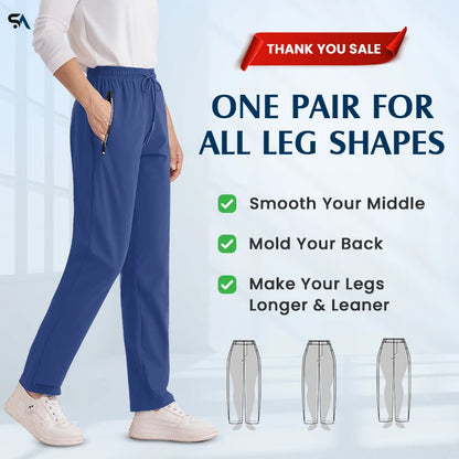 StretchActive - Silky Smooth Stretch Effortless Casual Pants