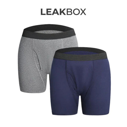 LEAKBOX - Men’s Washable Incontinence Boxer Briefs