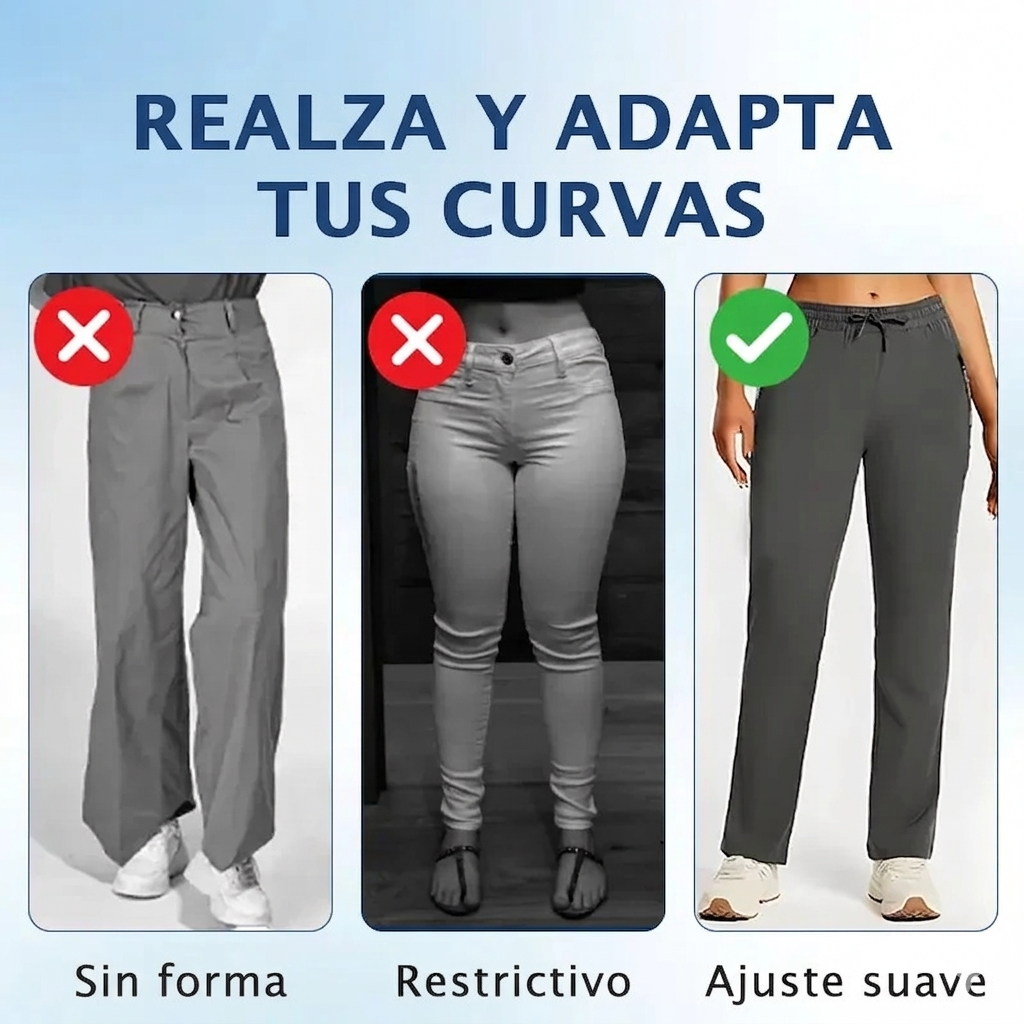 Pantalones Ultra Elásticos y Frescos | Diseñados para la mujer moderna de más de 60