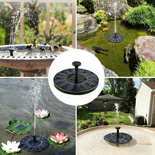 🌞🐦 Solar Powered Bird Bath Fountain 💦