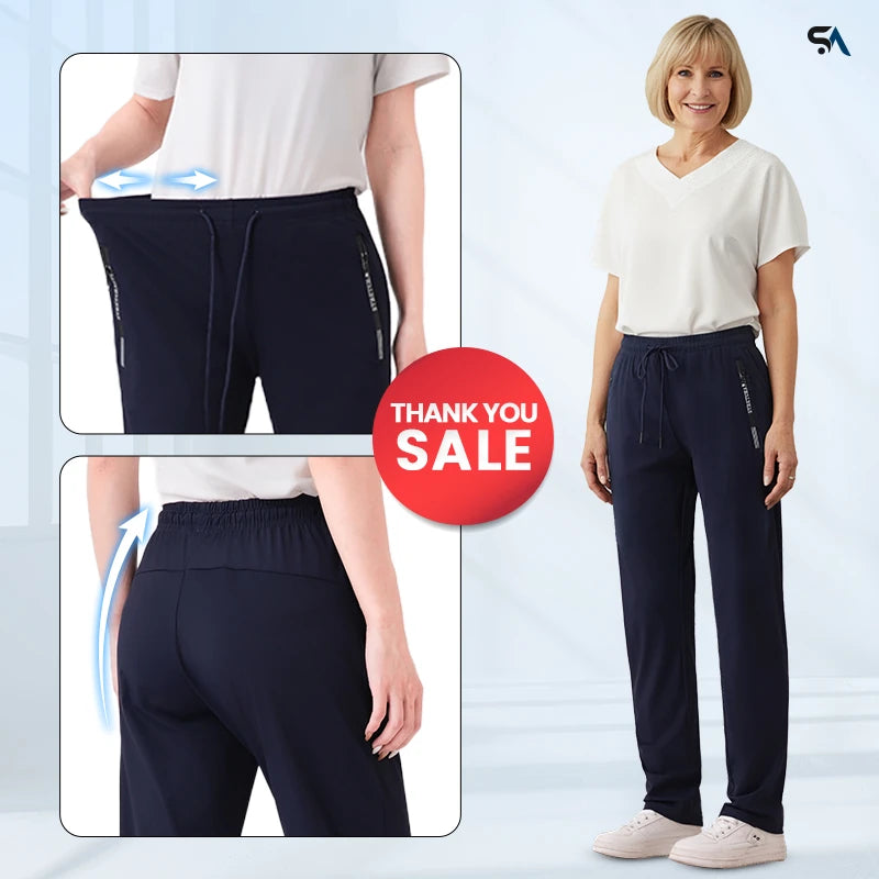 StretchActive - Silky Smooth Stretch Effortless Casual Pants