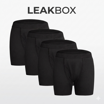 LEAKBOX - Men’s Washable Incontinence Boxer Briefs