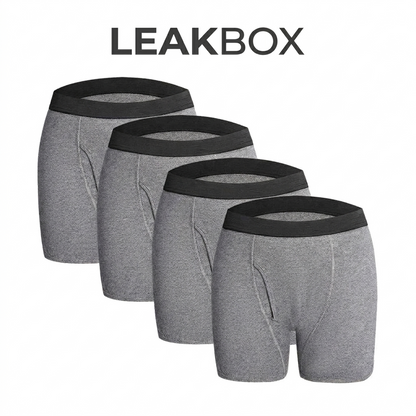 LEAKBOX - Men’s Washable Incontinence Boxer Briefs
