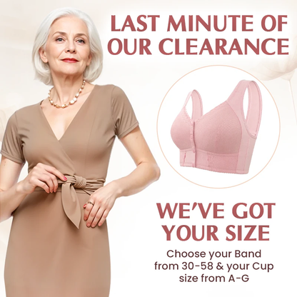 Luna Bra - LAST DAY SALE 80% OFF - Front Closure Breathable Bra for Seniors
