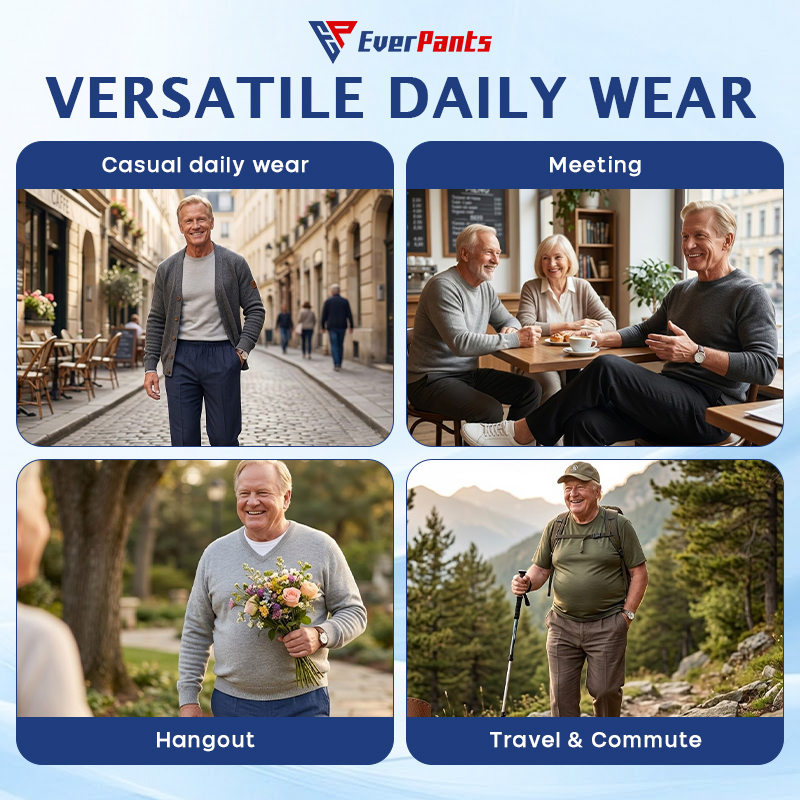 EverPants - Men’s Classic Relaxed Fit Comfort Pants