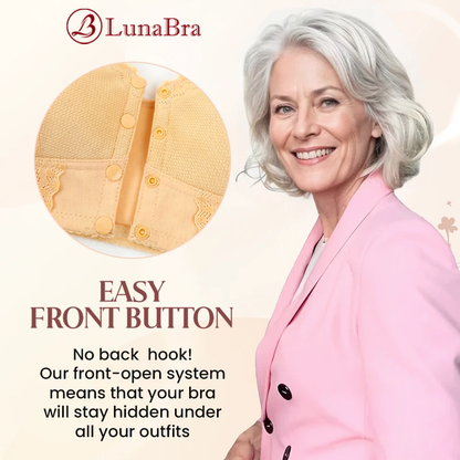 Luna Bra - LAST DAY SALE 80% OFF - Front Closure Breathable Bra for Seniors