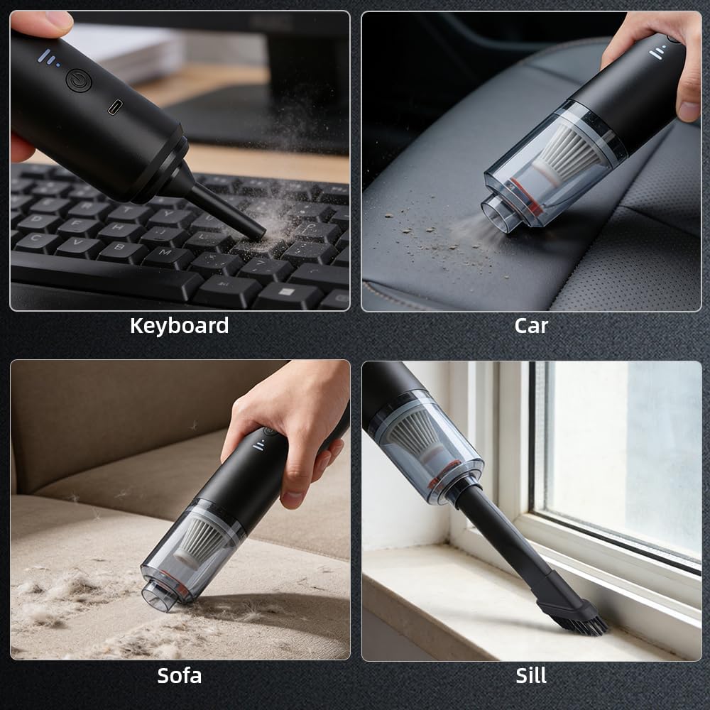 Temuvo™ 2026 New 4 in 1 High Power Cordless Vacuum Cleaner