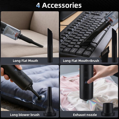 Temuvo™ 2026 New 4 in 1 High Power Cordless Vacuum Cleaner