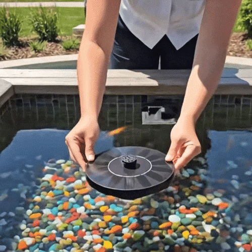 🌞🐦 Solar Powered Bird Bath Fountain 💦