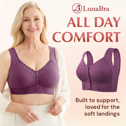 Luna Bra - LAST DAY SALE 80% OFF - Front Closure Breathable Bra for Seniors