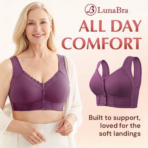 Luna Bra - LAST DAY SALE 80% OFF - Front Closure Breathable Bra for Seniors