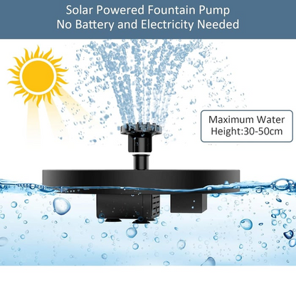 🌞🐦 Solar Powered Bird Bath Fountain 💦