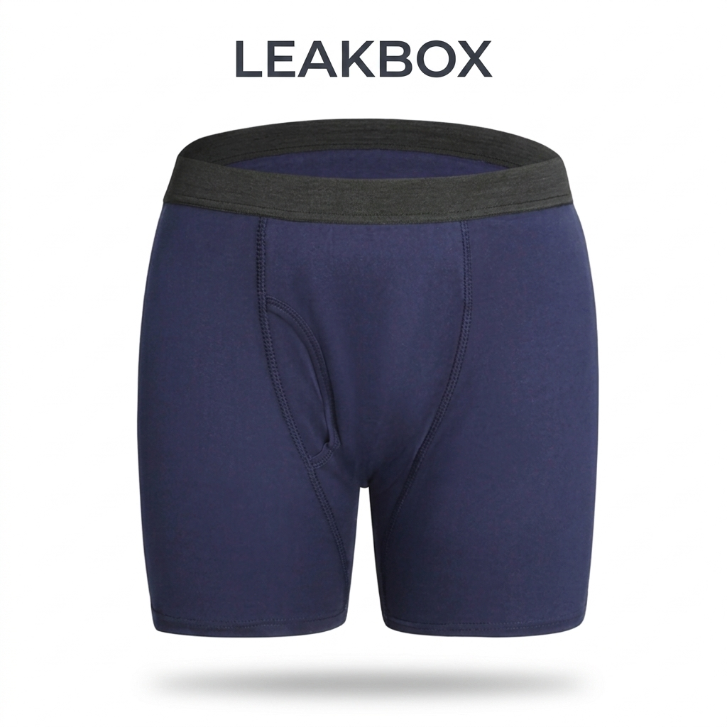 LEAKBOX - Men’s Washable Incontinence Boxer Briefs