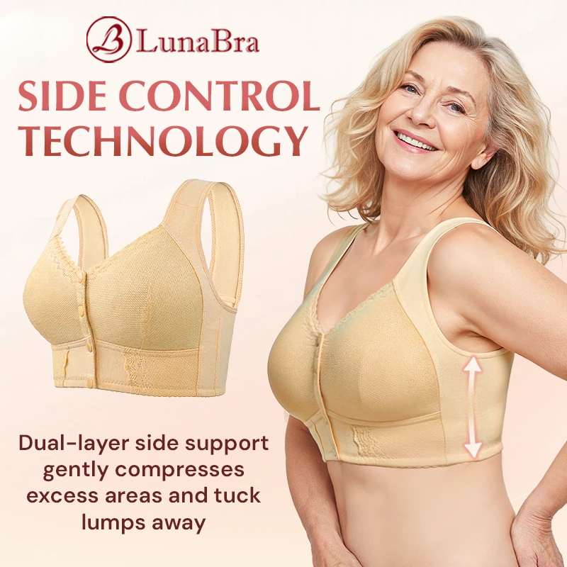 Luna Bra - LAST DAY SALE 80% OFF - Front Closure Breathable Bra for Seniors