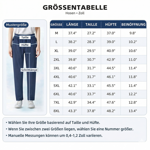 StretchActive - Ultraweiche Stretch-Freizeithose für Damen mit perfektem Fall
