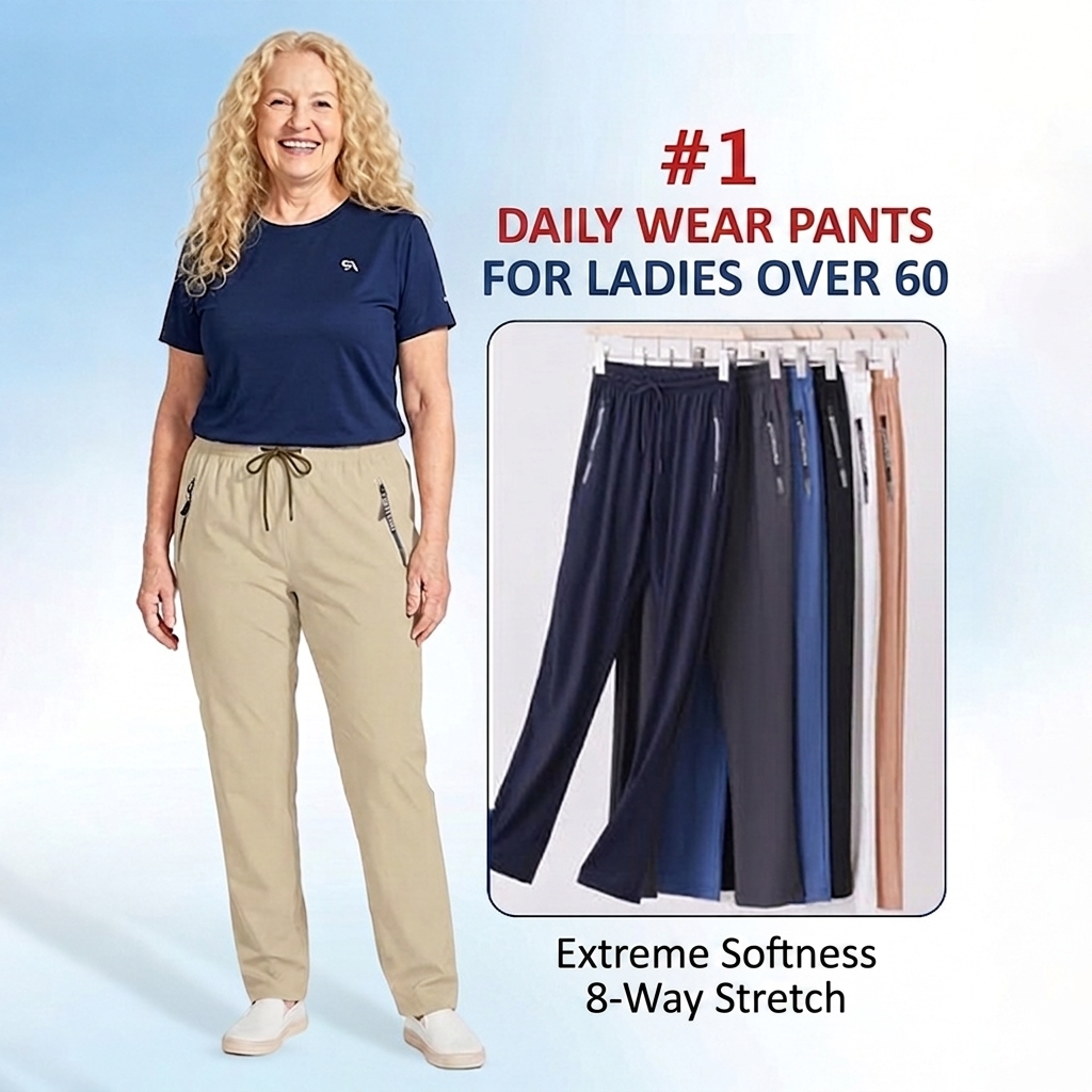 Women's Ultra Soft Stretch Perfect Drape Casual Pants