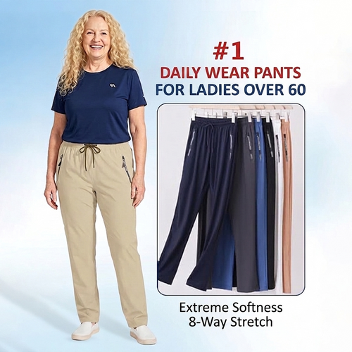 Women's Ultra Soft Stretch Perfect Drape Casual Pants