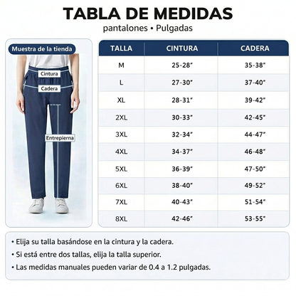 Pantalones Ultra Elásticos y Frescos | Diseñados para la mujer moderna de más de 60
