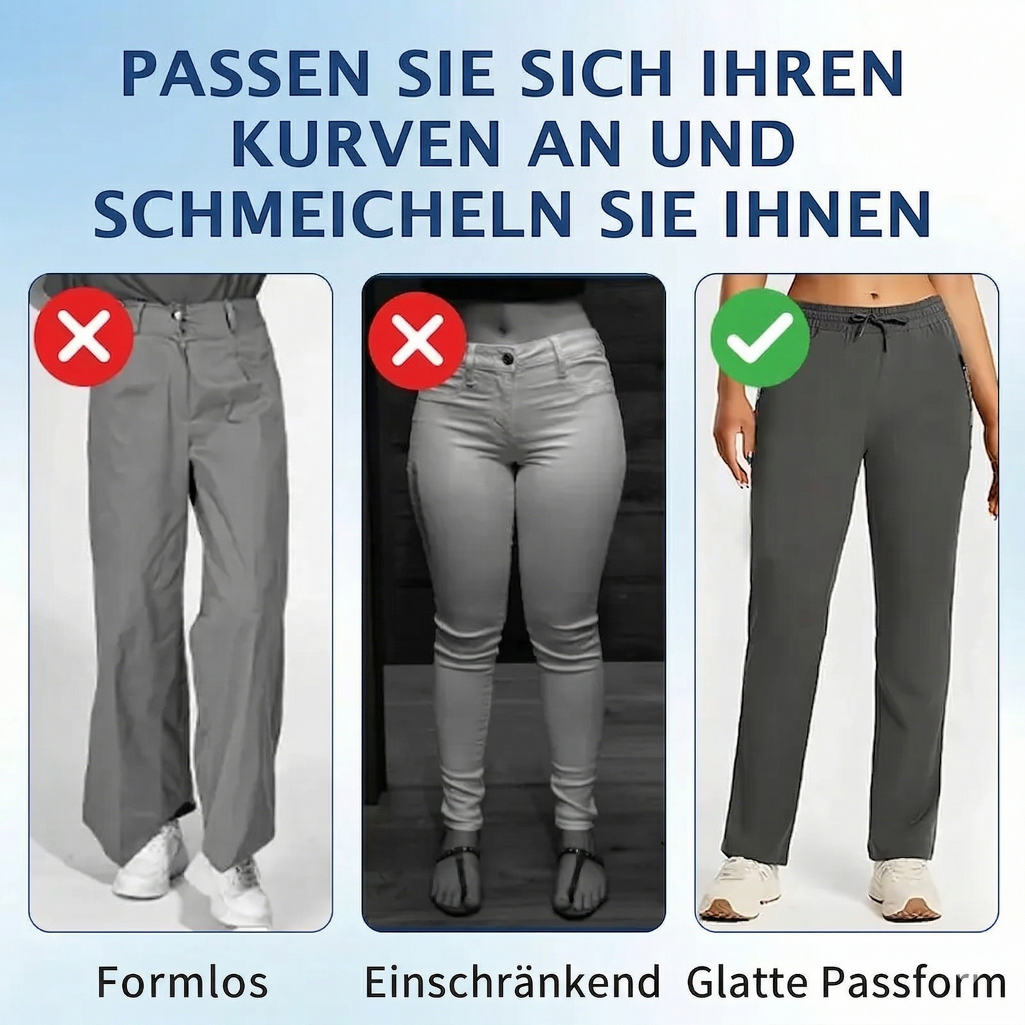 StretchActive - Ultraweiche Stretch-Freizeithose für Damen mit perfektem Fall