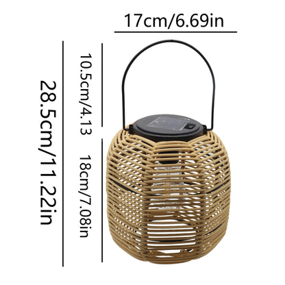 Neravio™🌙 Rattan Solar Lantern 🔥