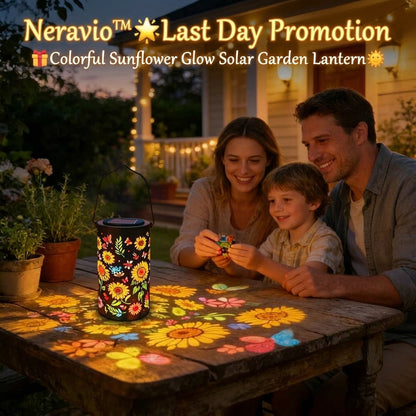 Temuvo™🌟Last Day Promotion🎁Sunflower Solar Garden Lantern🌞