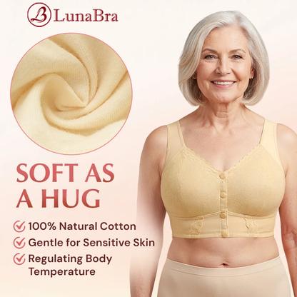 Luna Bra - LAST DAY SALE 80% OFF - Front Closure Breathable Bra for Seniors