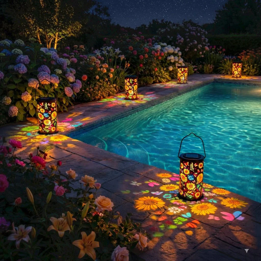 Temuvo™🌟Last Day Promotion🎁Sunflower Solar Garden Lantern🌞