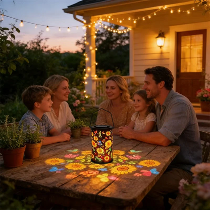 Temuvo™🌟Last Day Promotion🎁Sunflower Solar Garden Lantern🌞