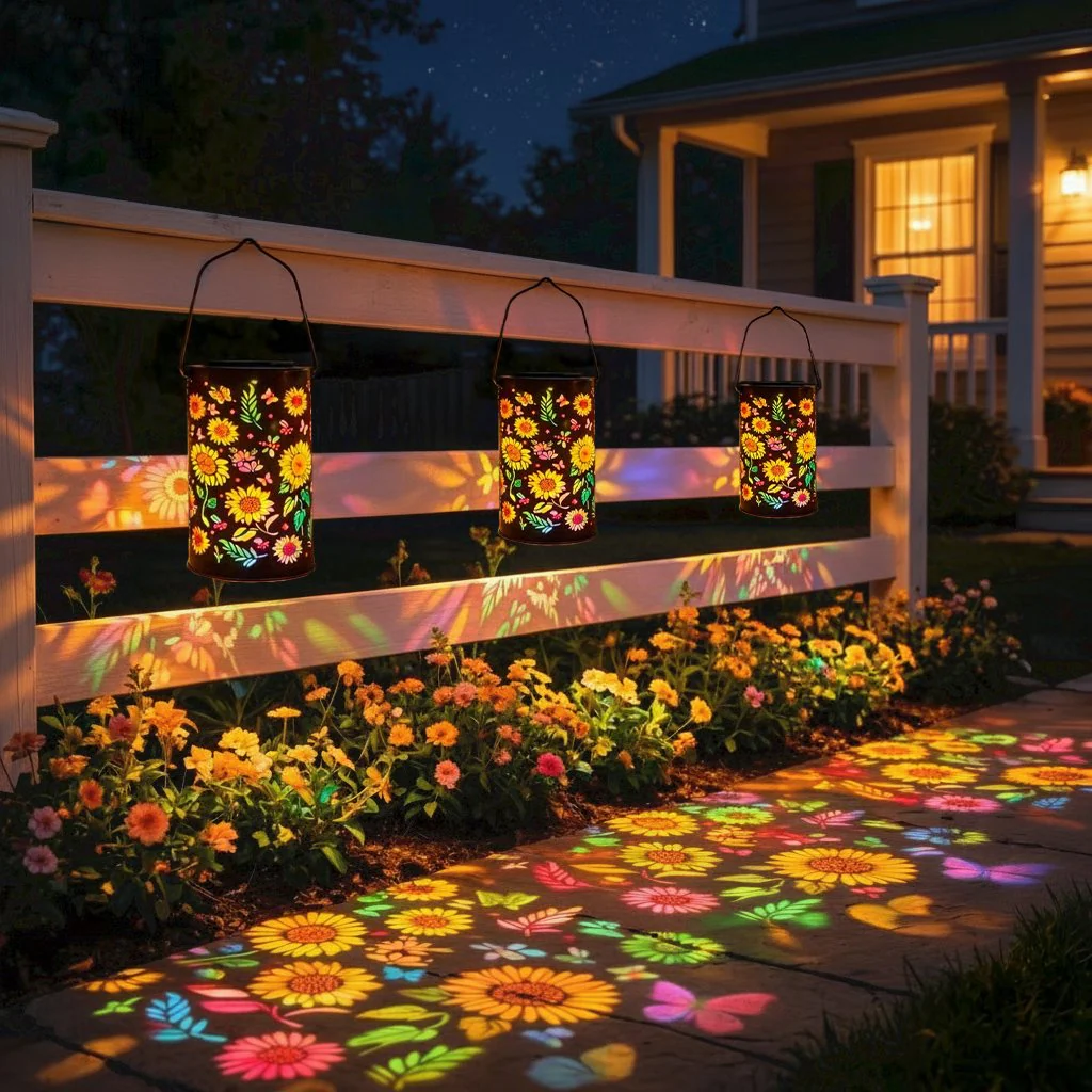 Temuvo™🌟Last Day Promotion🎁Sunflower Solar Garden Lantern🌞