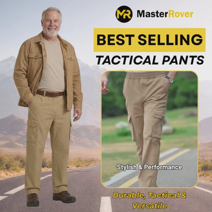 Master Rover - Ultra Comfort Flex Fit Cargo Pants