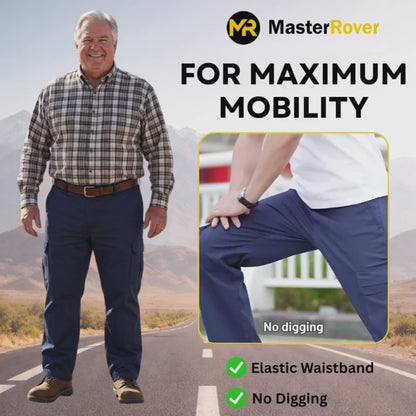 Master Rover - Ultra Comfort Flex Fit Cargo Pants