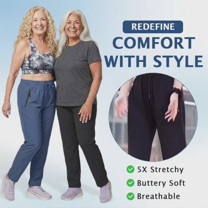 StretchActive - Ultraweiche Stretch-Freizeithose für Damen mit perfektem Fall