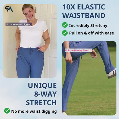 Women's Ultra Soft Stretch Perfect Drape Casual Pants