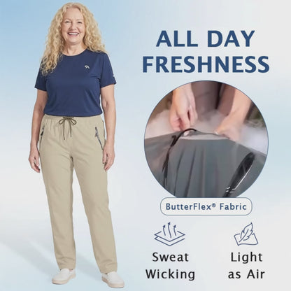 StretchActive - Ultraweiche Stretch-Freizeithose für Damen mit perfektem Fall