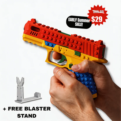 DIY Building Block Foam Blaster Set