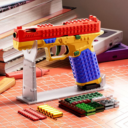 DIY Building Block Foam Blaster Set
