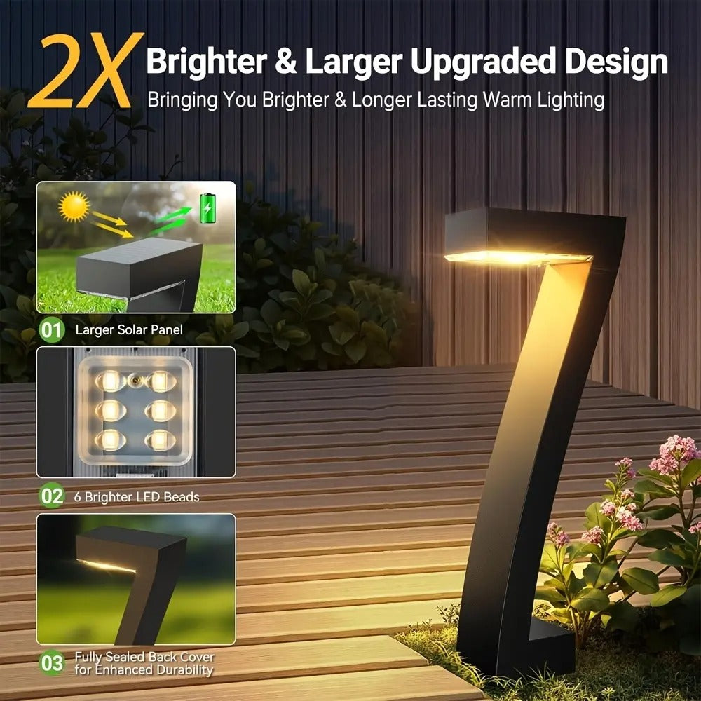 Temuvo™ 🚦Creative Waterproof Solar Pathway Lights🏡