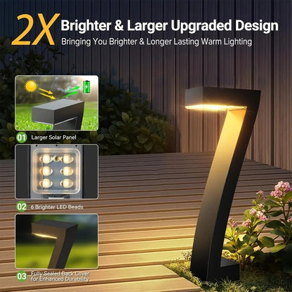 Temuvo™ 🚦Creative Waterproof Solar Pathway Lights🏡