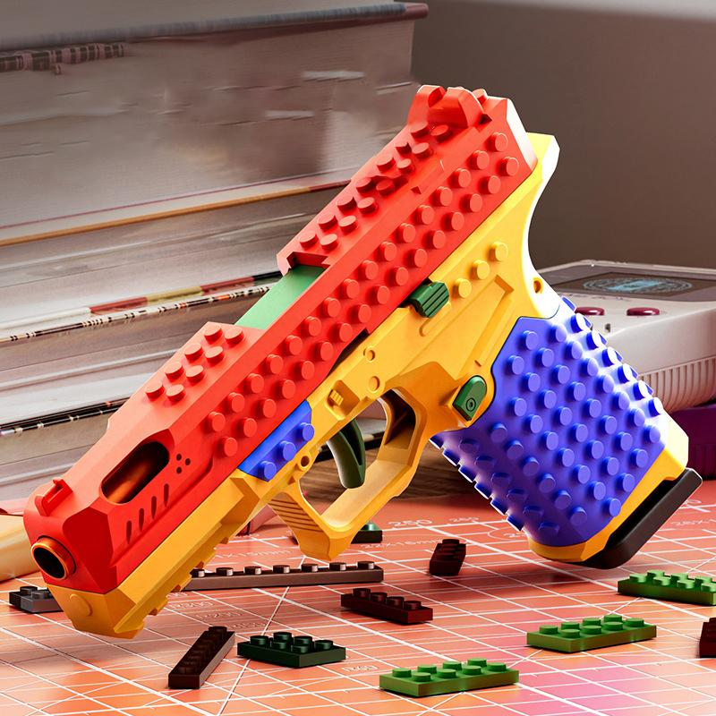 DIY Building Block Foam Blaster Set